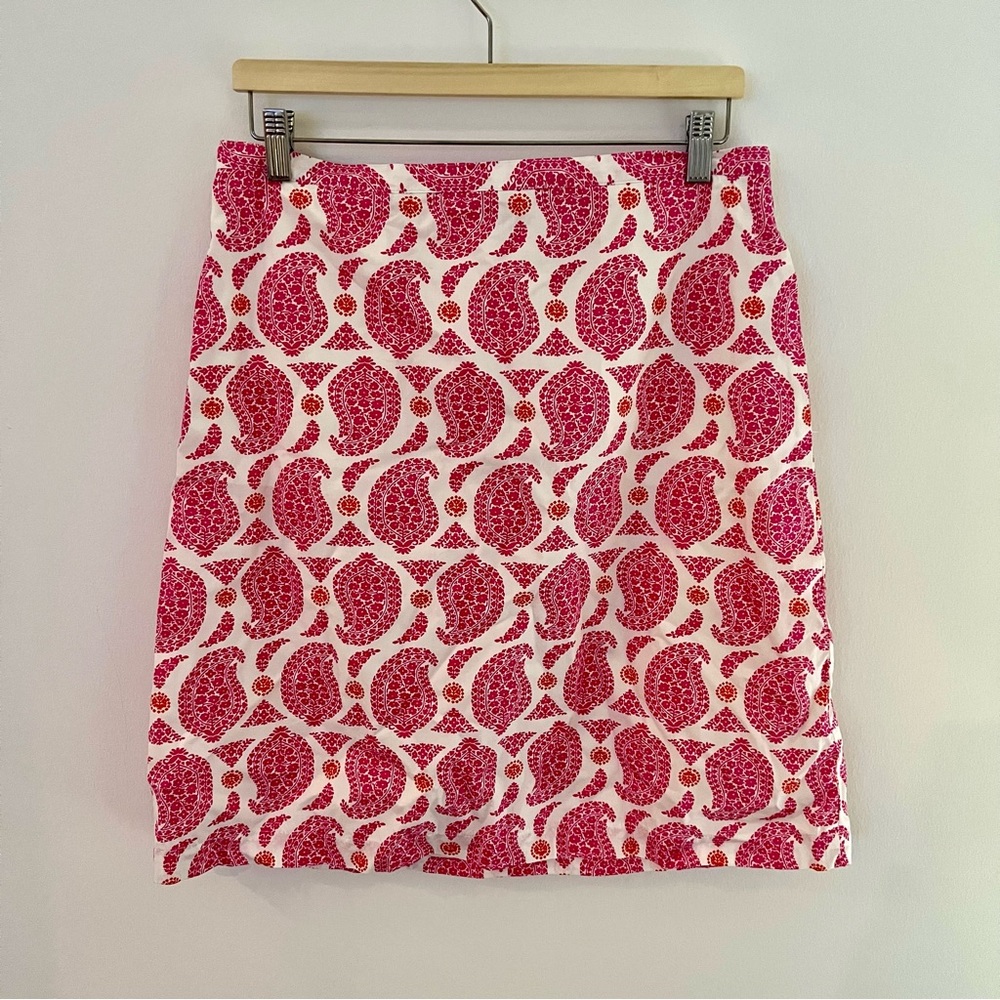 EUC Boden fine cotton Francesca A Line Skirt w/ Pockets 10R US